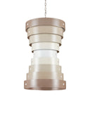 Graduation Small Taupe Chandelier