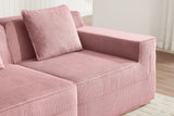 MARTHA 153" 4-Seater Sofa with 2 Ottomans