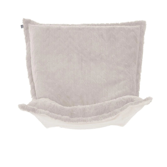 Puff Chair Cushion Angora Natural -Cushion and Cover Only