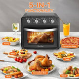 Plum Chef 27.5QT 6-in-1 Air Fryer Oven, 1600W