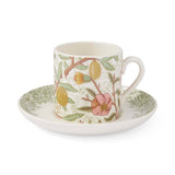 Spode Morris & Co. Espresso Cup & Saucers Set of 4