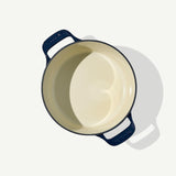 MADE IN Round Enameled Cast Iron Dutch Oven