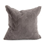 20 x 20 Angora Stone Pillow - Down Insert