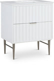 Modernist - Bathroom Vanity With Chrome Legs