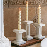 Greek Column Candle Stick/ Votive Holder