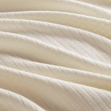 Wholesale Grid Patterned Microfleece Blanket, Taupe