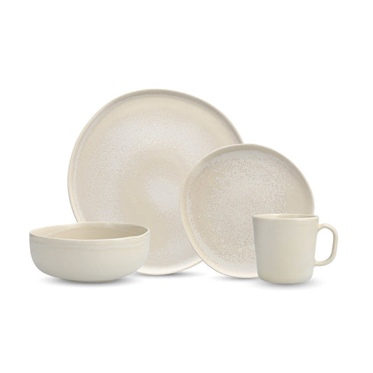 Cloud Terre® X Fortessa® Collection No 3 Sand 16pc Dinnerware Set