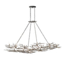 Rainforest Large Silver Chandelier