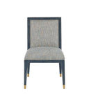 Santos Vintage Navy Side Chair, Barrett Dusk