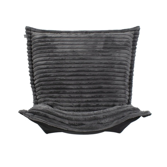 Puff Chair Cover Shar Pei Charcoal/Black -Cover Only