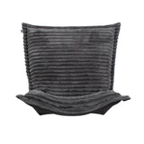 Puff Chair Cover Shar Pei Charcoal/Black -Cover Only