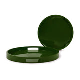 Saint Tropez Round Tray Set of 2 - Wild Green
