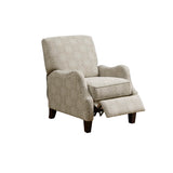Eclectic Saules Push Back Recliner Lounge Chair *