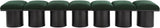 Pavilion - 7 Piece Modular Bench With Black Base