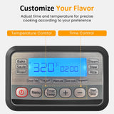 11-in-1 Multi Slow Cooker Roaster Oven, 6.5QT Sliver Digital