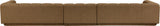 Modari - Sectional - Brown
