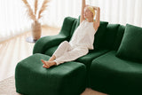 ROMA 82.7" Loveseat with 1 Ottoman