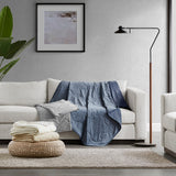 Jersey Knit Cool Touch Down Alternative Throw, Tan