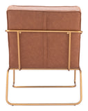 Dallas Accent Chair Vintage Brown