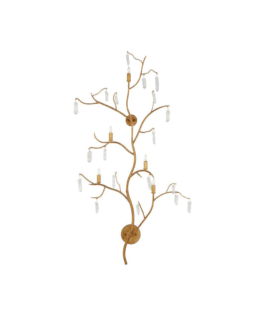 Forest Light Gold Wall Sconce