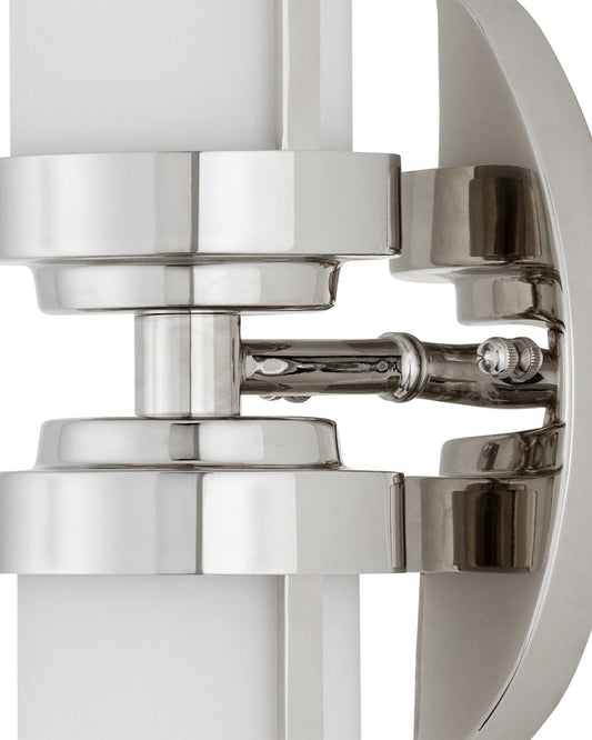 Bowland Nickel Bath Wall Sconce