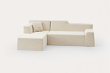 Livo 96" Corduroy Chaise Sofa