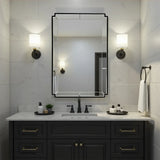 Davis Mirror Black