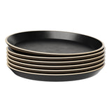 Kook Nordic Ceramic Salad Plates 7.5in Set of 6