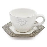 Enchanted Honeybee Ceramic Espresso Set of 2