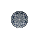 Havana Blue Coupe Salad Plate 8.5"