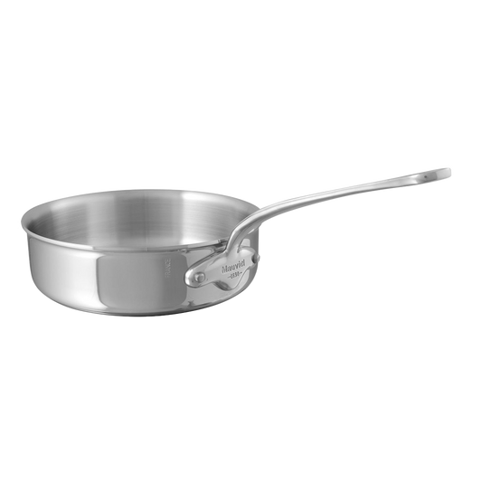 Mauviel M'COOK 5-Ply Saute Pan With Cast Stainless Steel Handle