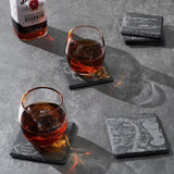 Middle Earth Map Coasters Set of 6 - Fantasy Slate Drink Coasters