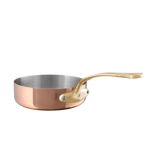 Mauviel M'Heritage M'200 B Saute Pan With Brass Handle