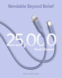 Anker <b>641</b> USB-C to Lightning Cable (Flow, 3 ft Silicone)