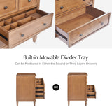 Isidro Accent Chest of Drawers With Integrated Charging Station(Optional Types)