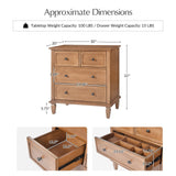 Isidro Accent Chest of Drawers With Integrated Charging Station(Optional Types)