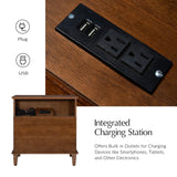 Isidro Accent Chest of Drawers With Integrated Charging Station(Optional Types)