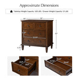 Isidro Accent Chest of Drawers With Integrated Charging Station(Optional Types)
