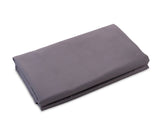 Grey Cotton Sateen Flat Sheet