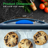 Blue Silicone Handles - Flexible Design For Nonstick Carbon Steel Bakeware Pans - Compatible With Models: Ncbk10S, Ncbk3S