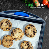Blue Silicone Handles - Flexible Design For Nonstick Carbon Steel Bakeware Pans - Compatible With Models: Ncbk10S, Ncbk3S