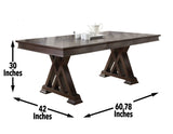 Adrian Table w/18" Leaf