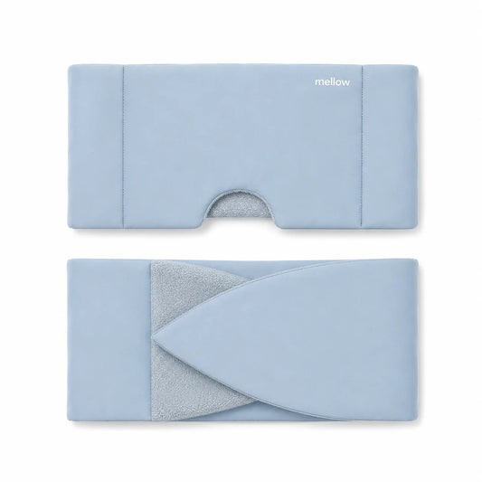 Adjustable Weighted Eye Mask Blue