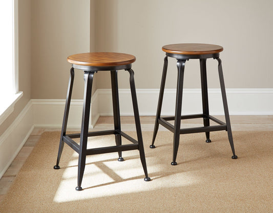 Adele 24" Backless Counter Stool