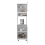 Antares Kitchen Pantry Cabinet with Two Doors, Open Middle Shelf for Coffee Machines or Microwaves, Upper Storage Cabinet, Freestanding Kitchen Organizer for Functionality and Style