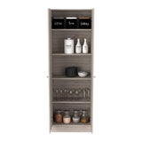 Lombardi Tall Cabinet with Five Drawers, Kitchen Pantry