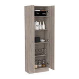 Lombardi Tall Cabinet with Five Drawers, Kitchen Pantry