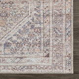 Barny Tan Washable Area Rug