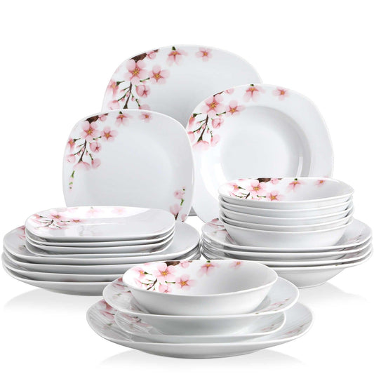 Annie 24 Piece Dinnerware Set for 6