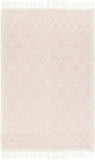 Ramsbury Soft Pink Wool Rug - Clearance